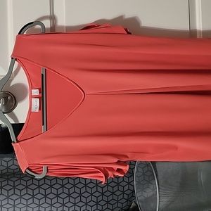 Kim Roger's large coral top womens